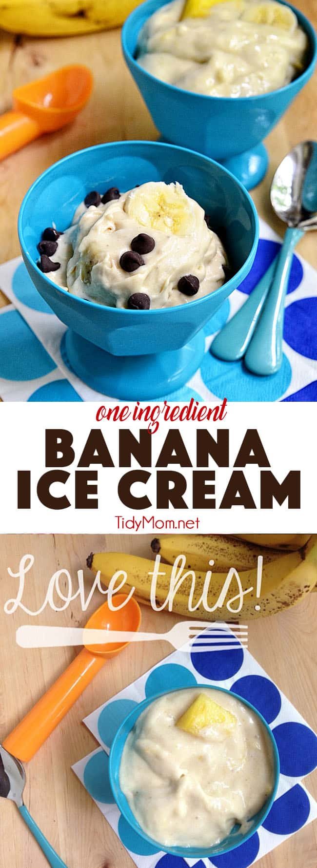 ONE INGREDIENT BANANA ICE CREAM! That’s right, just pulverize frozen bananas for this creamy frozen treat…..just like ice cream! details at cetcu.com