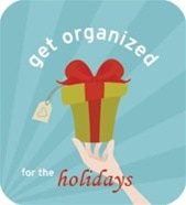 get organized for the holidays