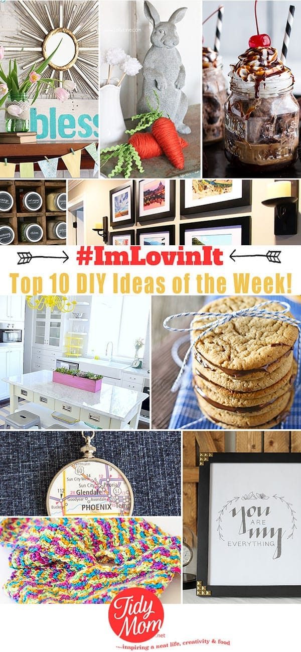 10 Bright DIY Ideas for Spring | I Spy Sunday