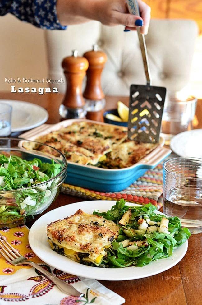 White Vegetable Lasagna