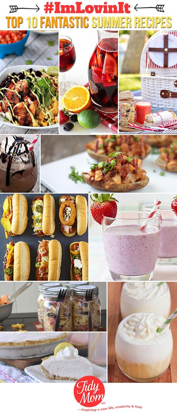 Top 10 Fantastic Summer Recipes at cetcu.com #ImLovinIt
