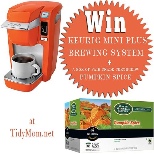 Win a Keurig Mini Plus Brewing System at cetcu.com