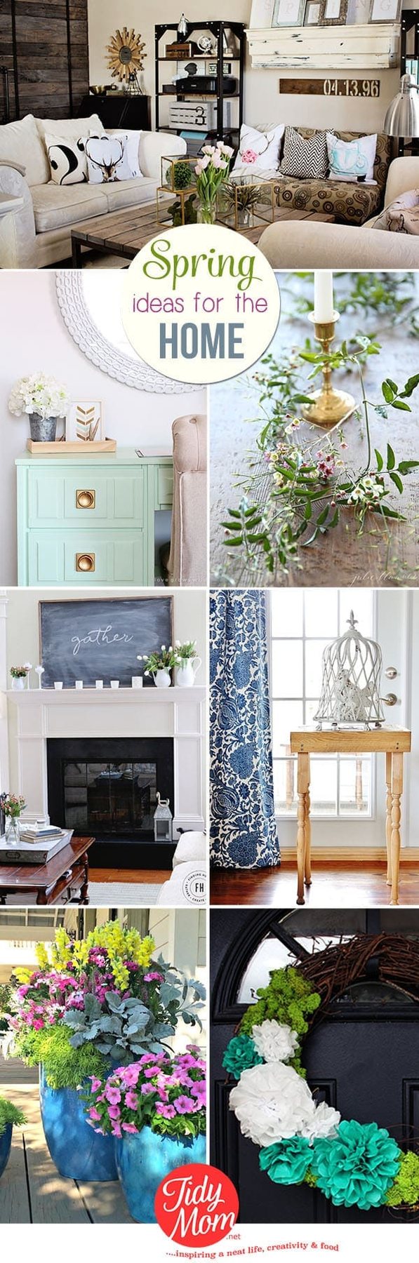 Spring Home Ideas | I’m Lovin’ It (linky party}