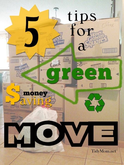 5 Tips for a Green, Money Saving Move