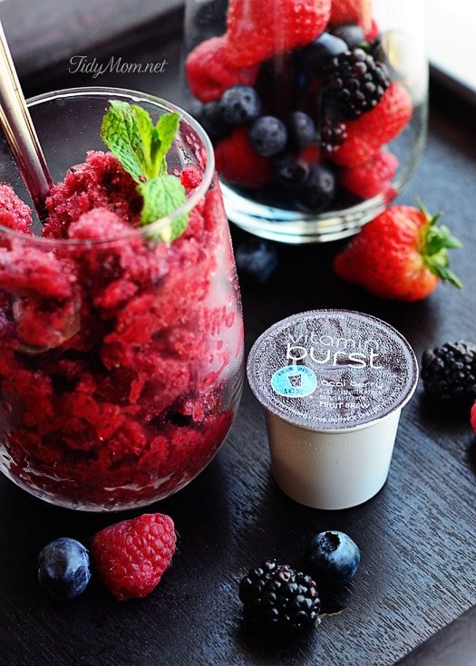 Acai Berry Granita