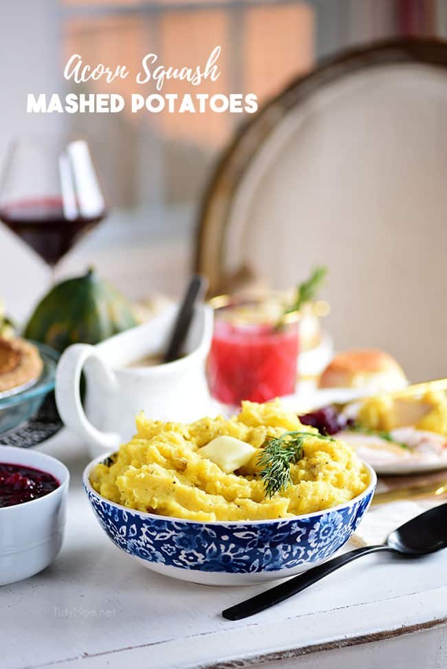 Acorn Squash Mashed Potatoes