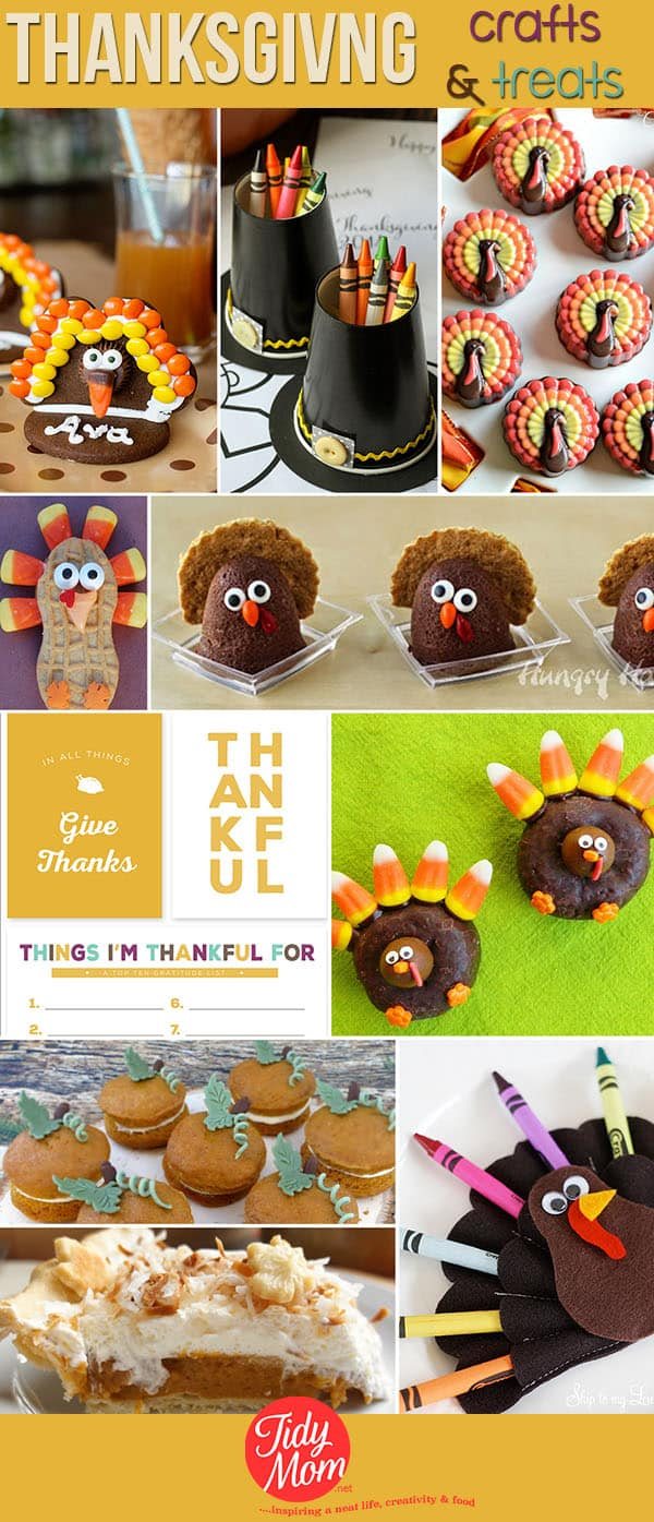 Thanksgiving Crafts and Treats |I’m Lovin’ It