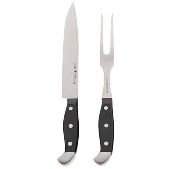 J.A. Henckels International 13551-002 Statement Carving Set, 2-Piece, Black/Stainless Steel