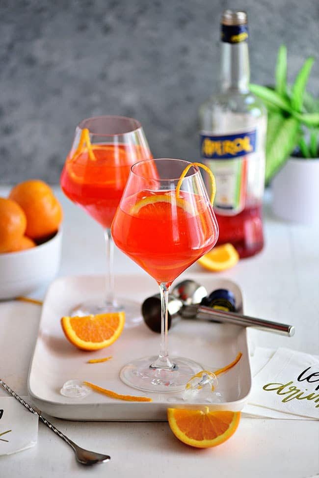 Aperol Spritz Cocktail