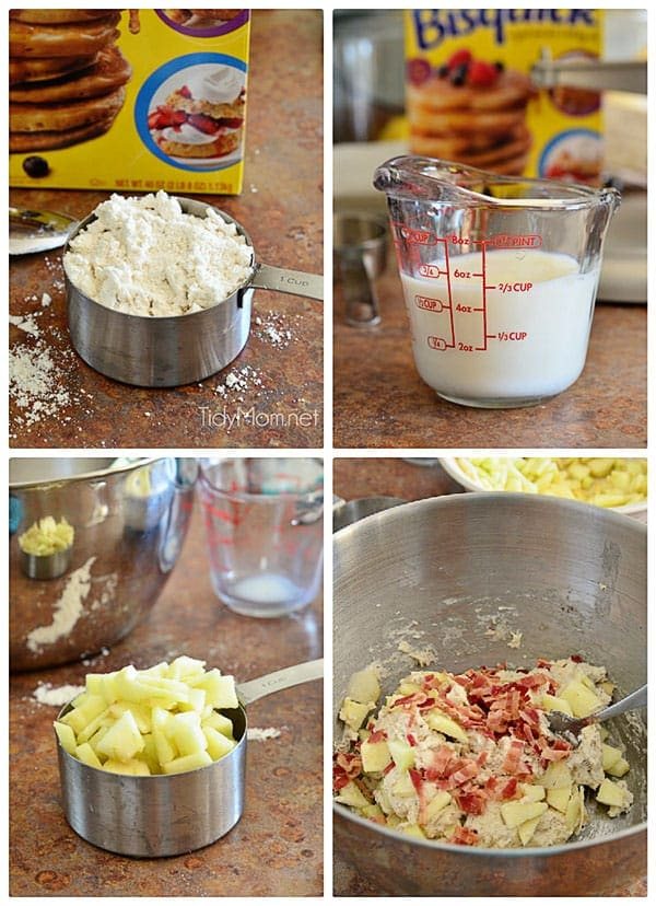 How to make Apple Bacon Pecan Sticky Biscuits at cetcu.com