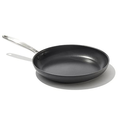 OXO Nonstick Dishwasher Safe Black Frying Pan, 12"