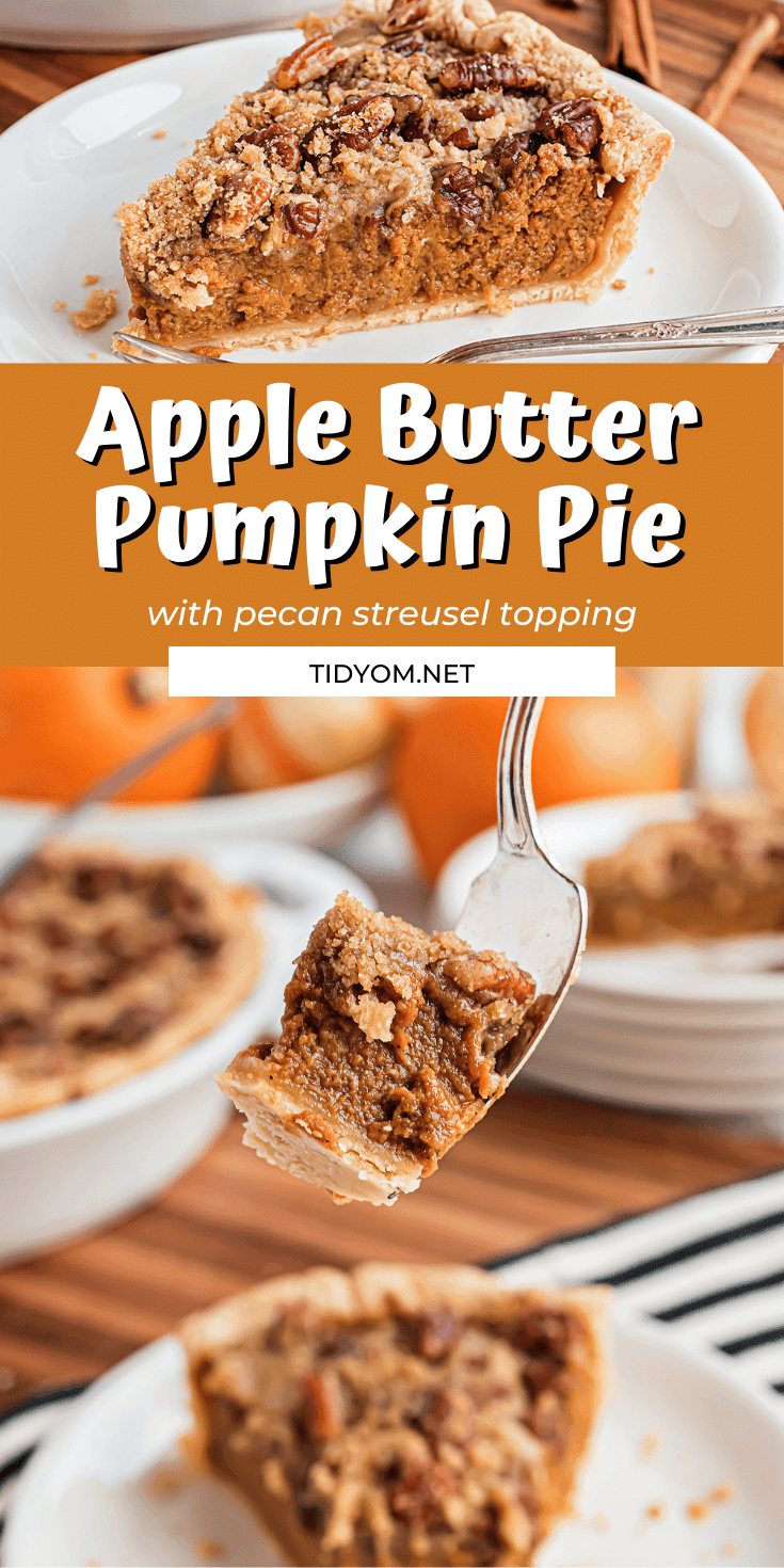 slice of pie on a plate and a bit on a fork