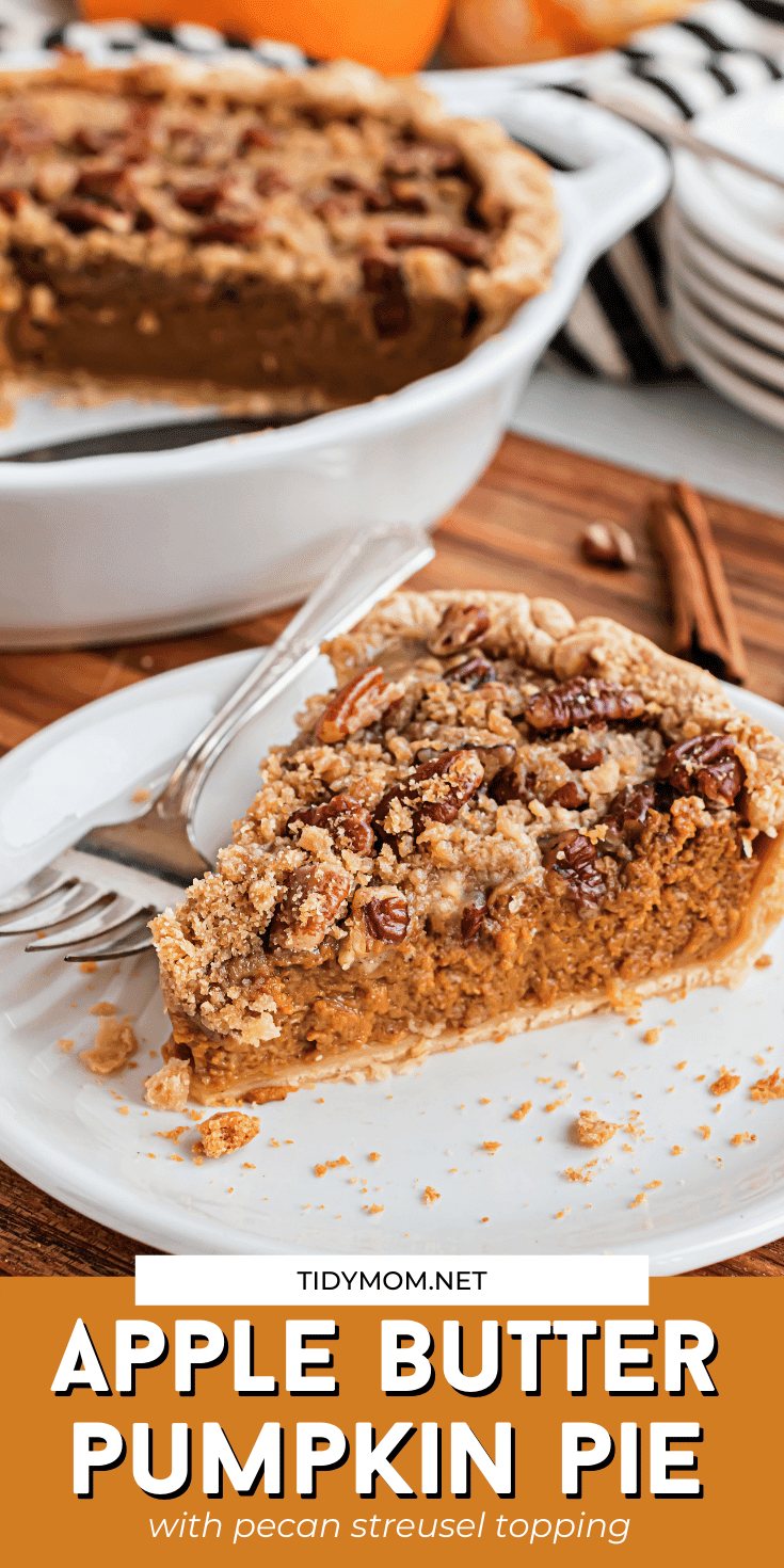 pie on a white plate