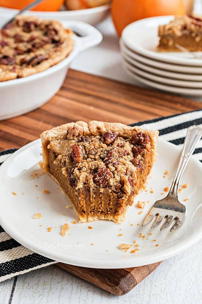 slice of pie on a plate with a bite taken out.