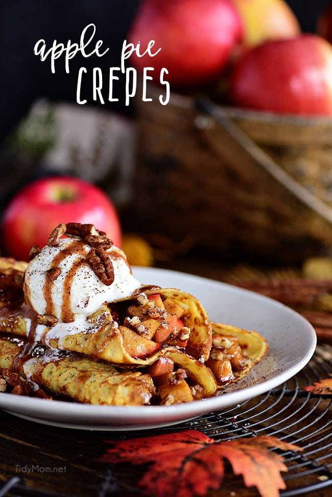 Apple Pie Crepes Recipe