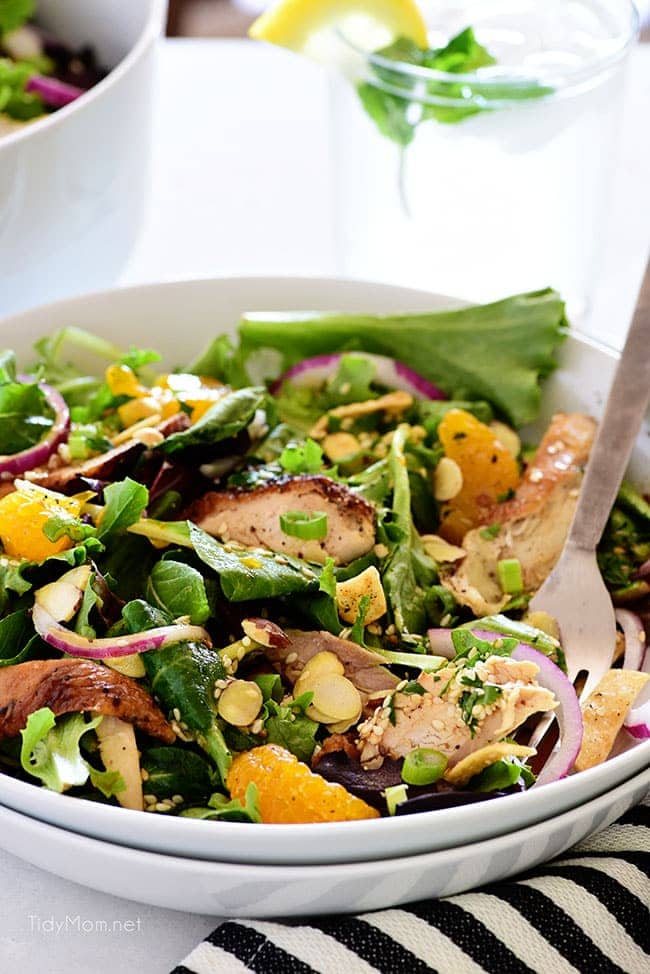 Asian Sesame Chicken Salad