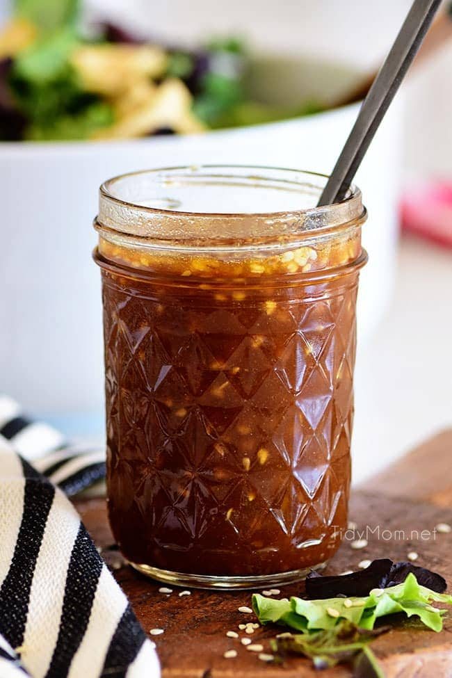 Honey Sesame Asian Salad Dressing