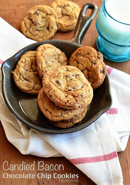 Bourbon and Bacon Chocolate Chip Cookies