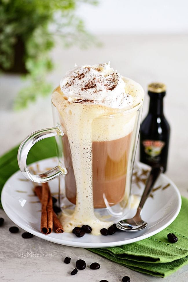 Creamy Bailey’s Irish Coffee Cocktail