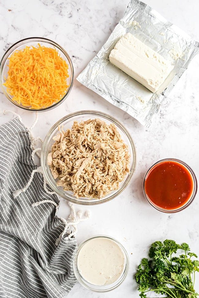 cheesy buffalo chicken dip ingredients