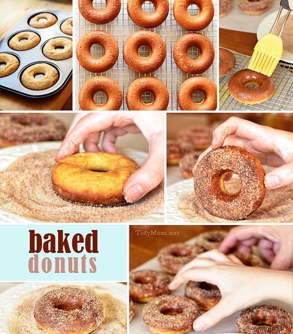 Homemade Baked Donuts at Cetcu