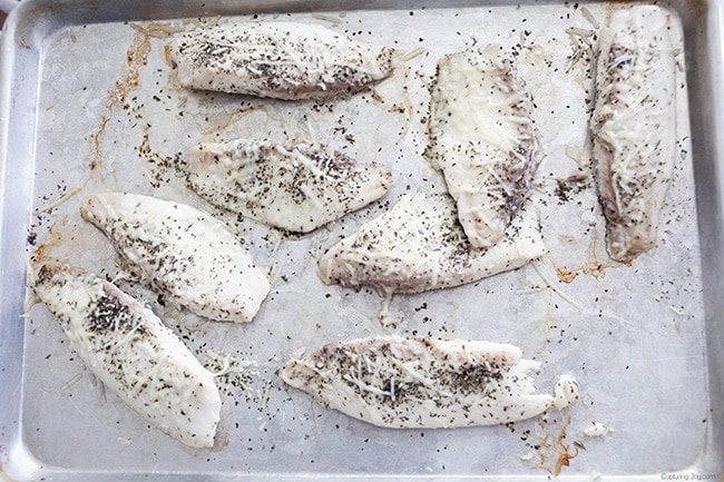 Baked Parmesan Tilapia by Capturing Joy recipe