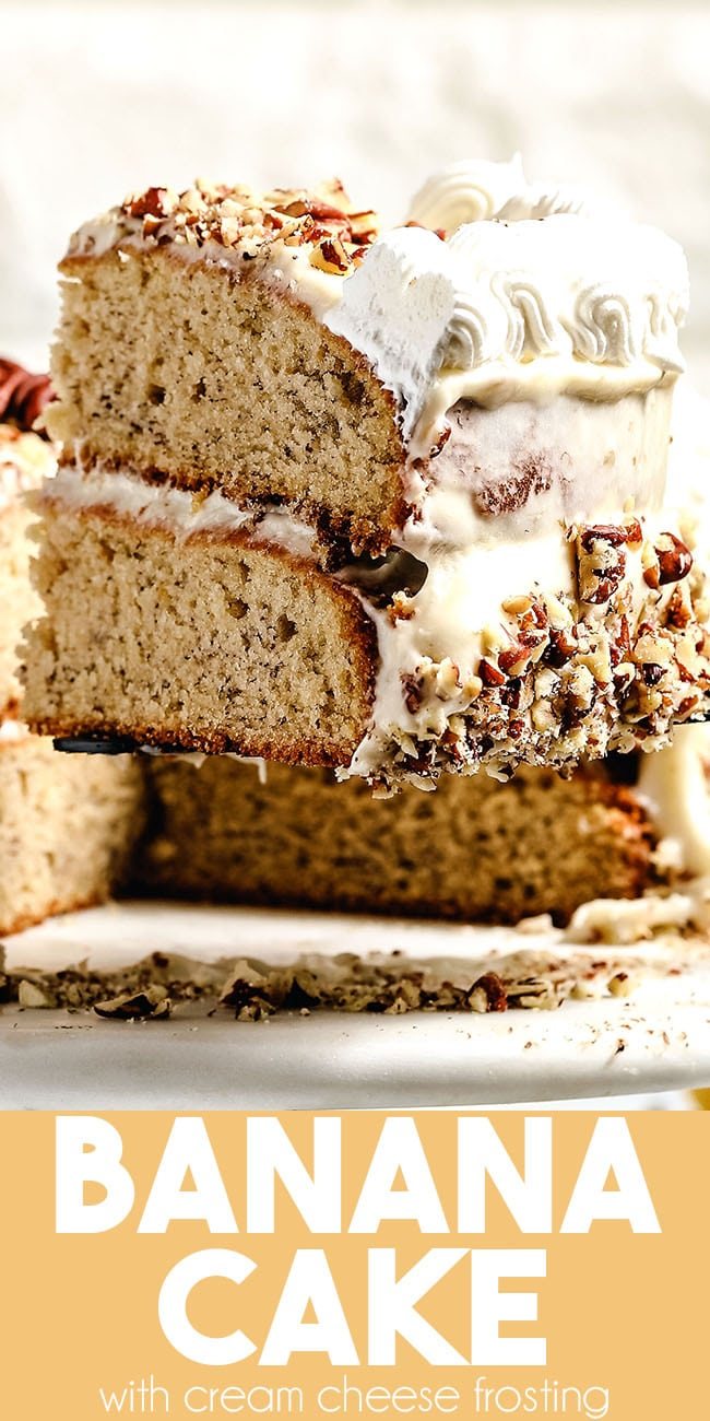 close up of a slice of the cake