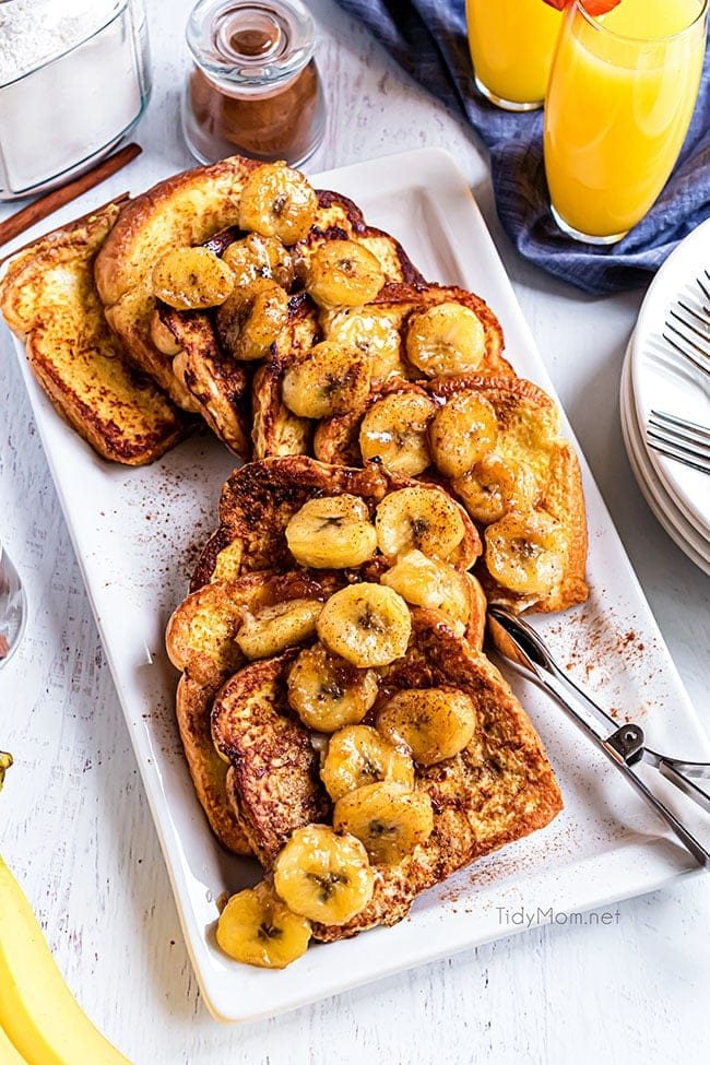 Easy Bananas Foster French Toast
