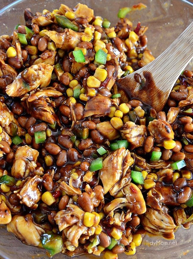 Cornbread BBQ Chicken Pot Pie. Grill chicken indoors for a taste of summer in the winter!! Recipe at cetcu.com