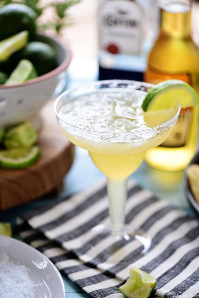 This easy recipe for a Beer Margarita has only 3 ingredients and is dripping with Mexican flavors. The best Beergarita is light, not too sweet, refreshing and super easy, to make! When you combine tequila, beer, and frozen limeade, you have something for the cocktail lover and brewski lover. Perfect for Cinco de Mayo or any celebration! Get this #cocktailrecipe at cetcu.com #margarita #cocktails