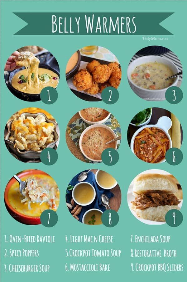 Belly Warming Winter Meals | I Spy Sunday