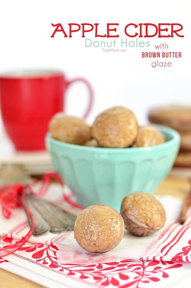 Apple Cider Donut Holes recipe at cetcu.com