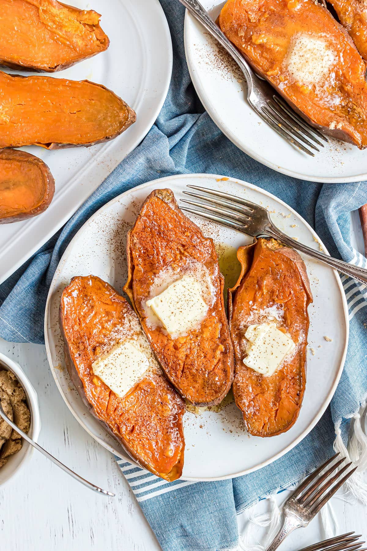 Best Baked Sweet Potato (Time-Saving Tip)