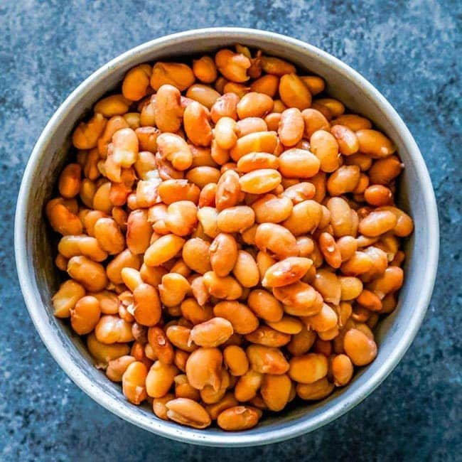 Best Comfort Food Meal Plan. Instant Pot Restaurant Style Pinto Beans from Sweet C's. Get More meal plan recipes, printable and decor at cetcu.com