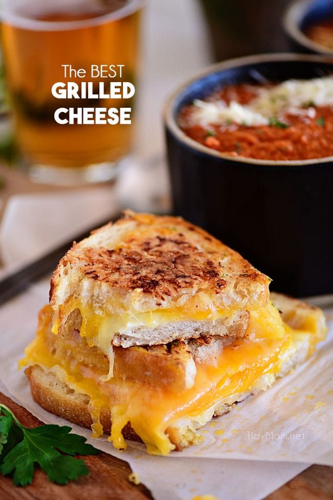 The Best Grilled Cheese Sandwich