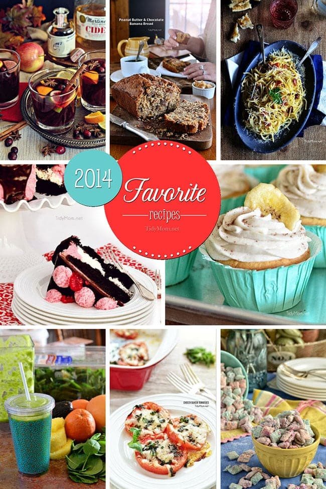 Favorite Family Friendly Recipes of 2014 at cetcu.com