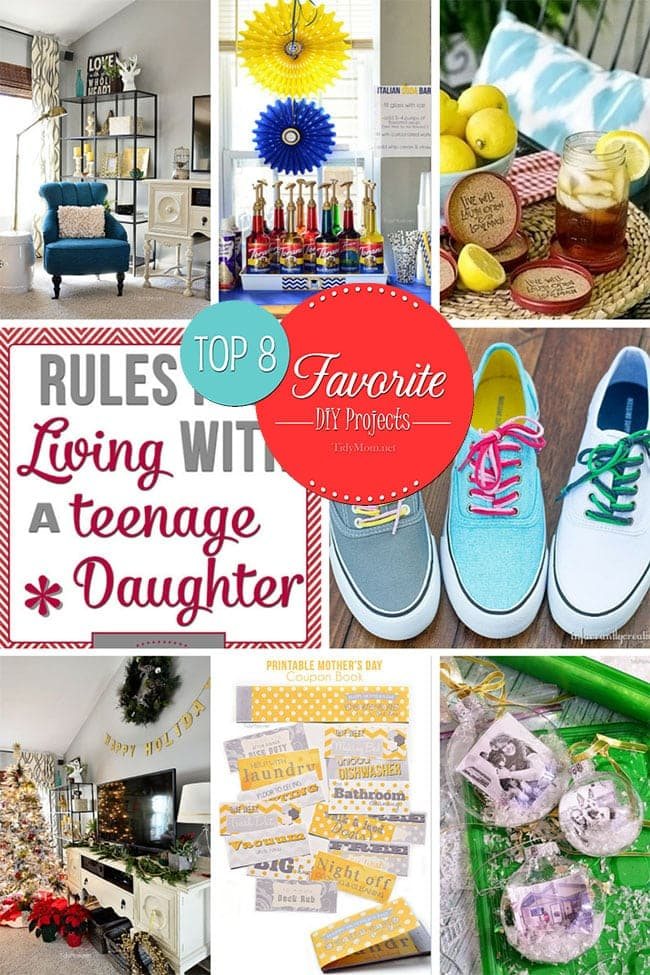 Top 8 Favorite DIY projects at cetcu.com