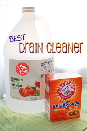 baking soda and vinegar drain cleaner