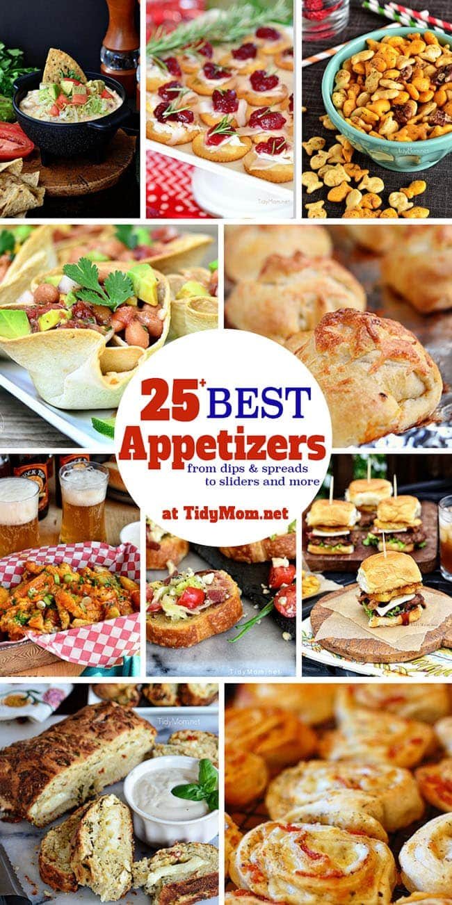 25+ Best Party Appetizers
