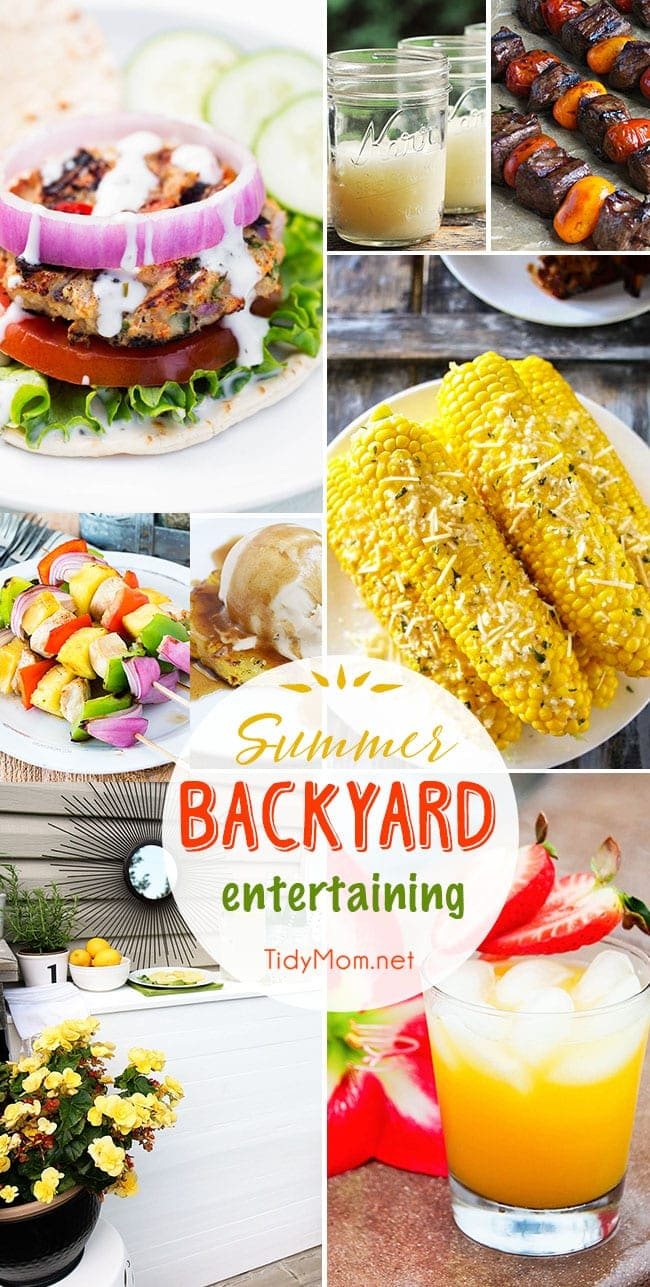 Summer Backyard Entertaining Ideas