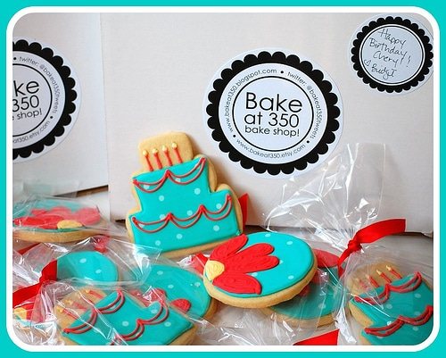 Birthday cookies for ME!!!!