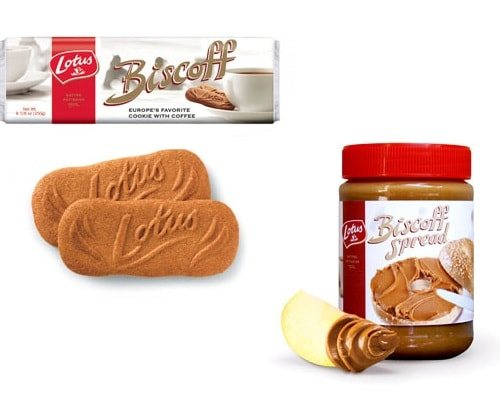 Biscoff cookies and spread