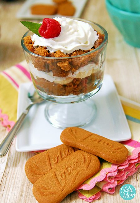 Chocolate Biscoff Pudding Banana Parfaits