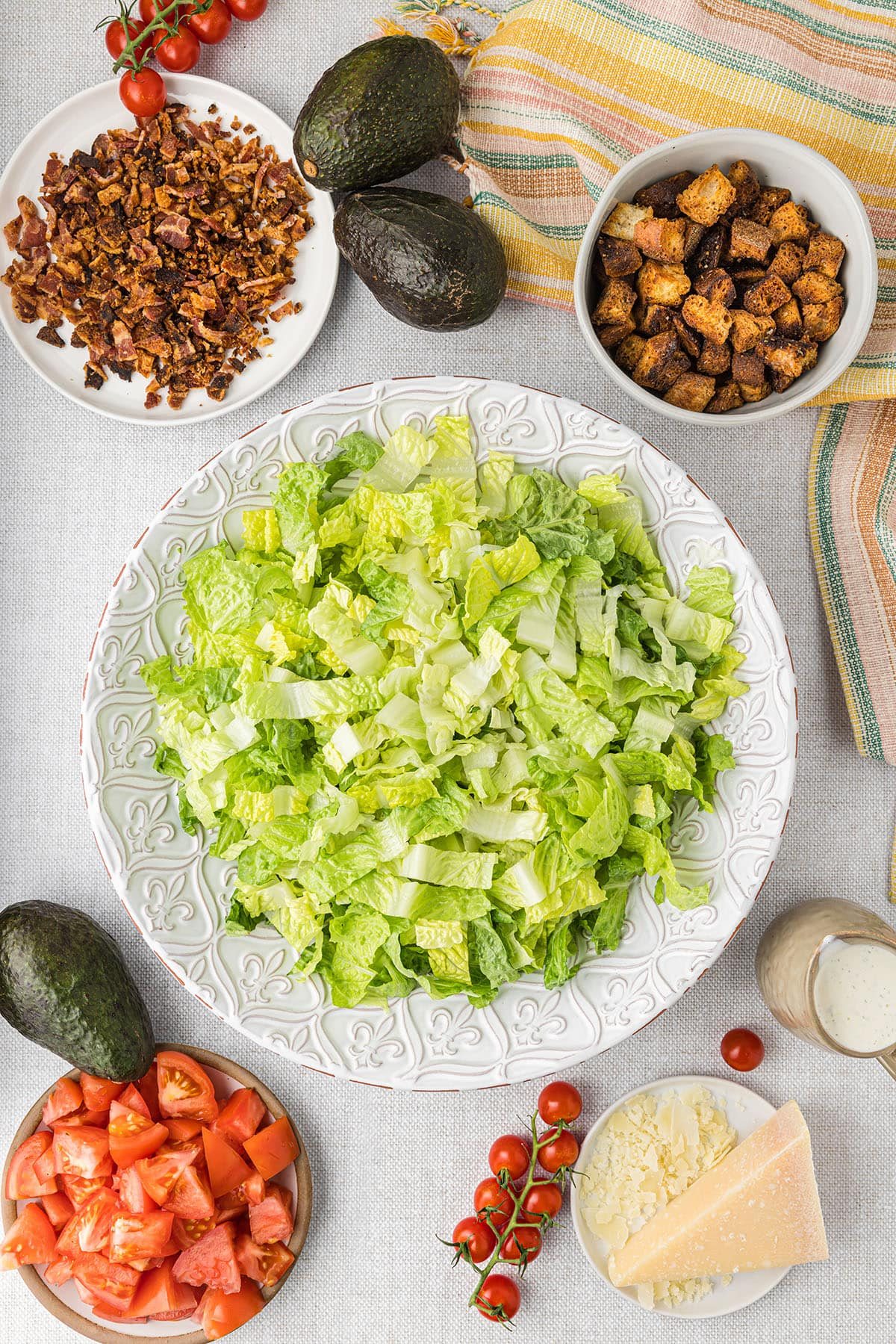 lettuce on a plate
