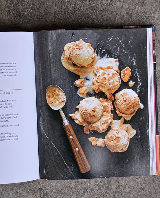 Roasted Pumpkin Ice Cream