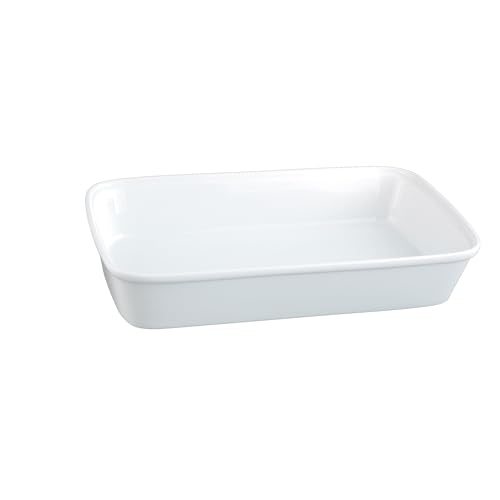 White 9x13 Rectangular Baking Dish