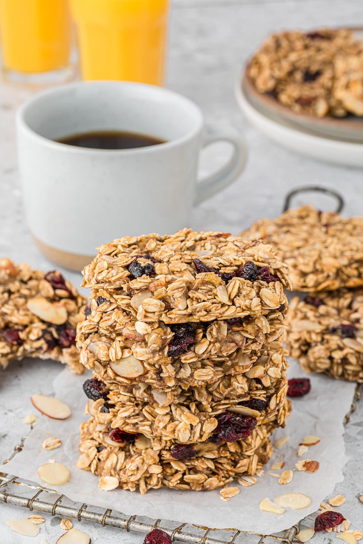 Easy Oatmeal Breakfast Cookies