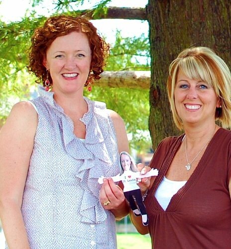 Bridget, Cheryl and Flat Ann Marie