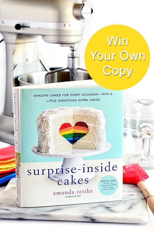 Surprise your friends and family with these stunningly inventive cakes, including easy-to-follow instructions that even a beginner can master. Surprise Inside Cakes by Amanda Rettke