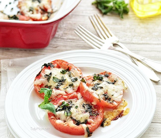 Cheesy Baked Tomatoes recipe at cetcu.com